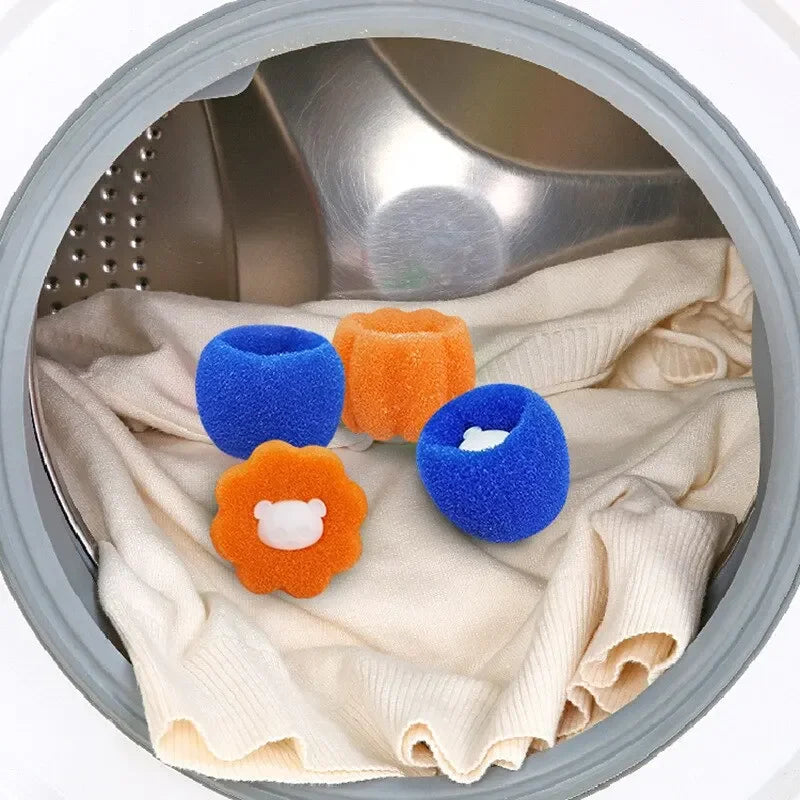 Pet Hair Remover Laundry Balls, Reusable Washing Machine Fur Catcher