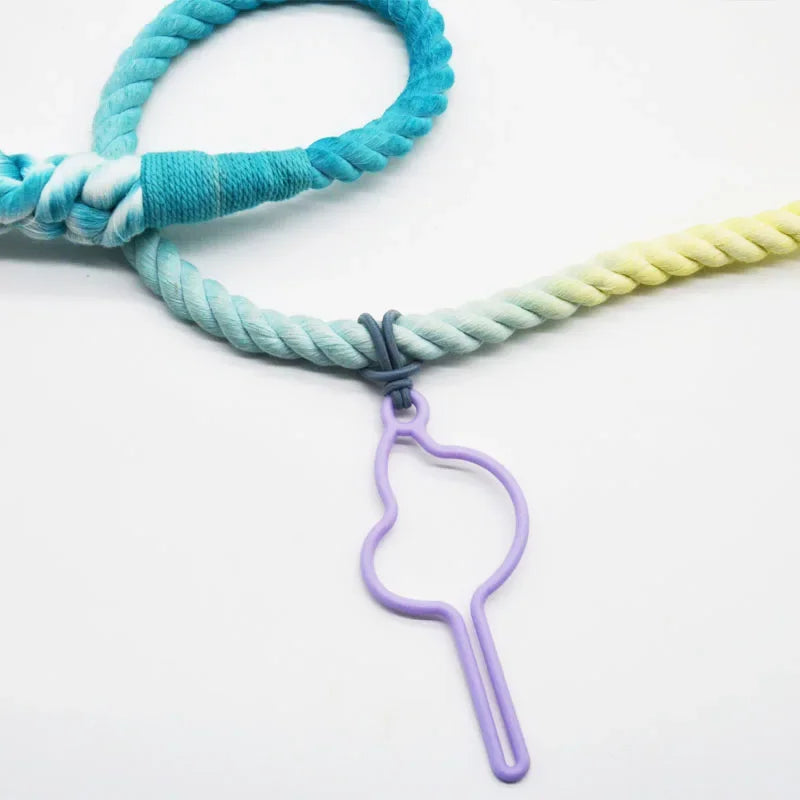 Hands-Free Dog Poop Bag Dispenser Holder for Leash Walks