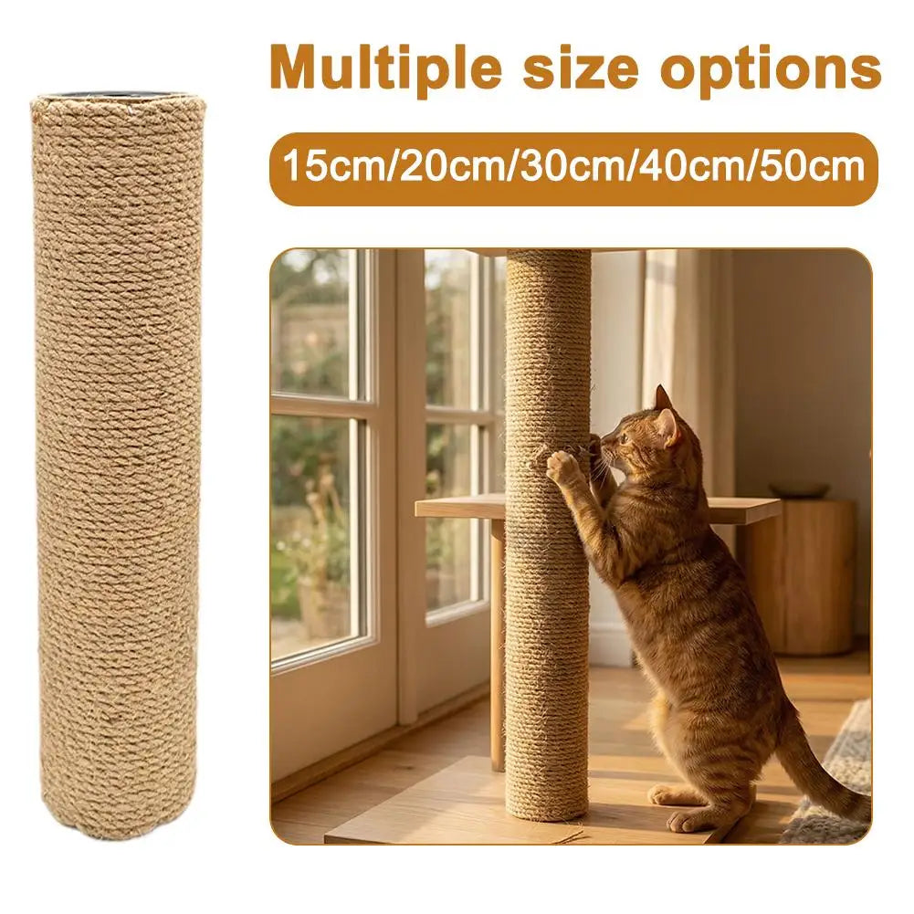 Replaceable Sisal Cat Scratching Post for DIY Cat Trees