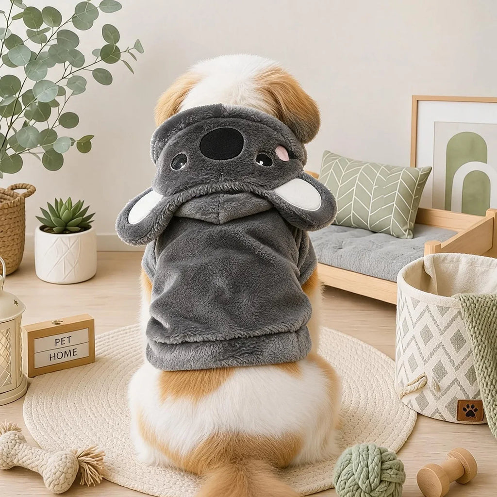Funny Halloween Fleece Cosplay Costume for Small Dogs
