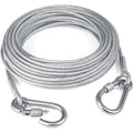 Double-Headed Dog Tie Out Cable, Rust-Proof Steel Wire Leash