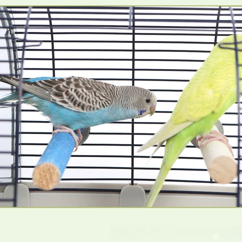 Bird Claw Grinding Perch Stand for Parrot Cages, Nail Care Rod