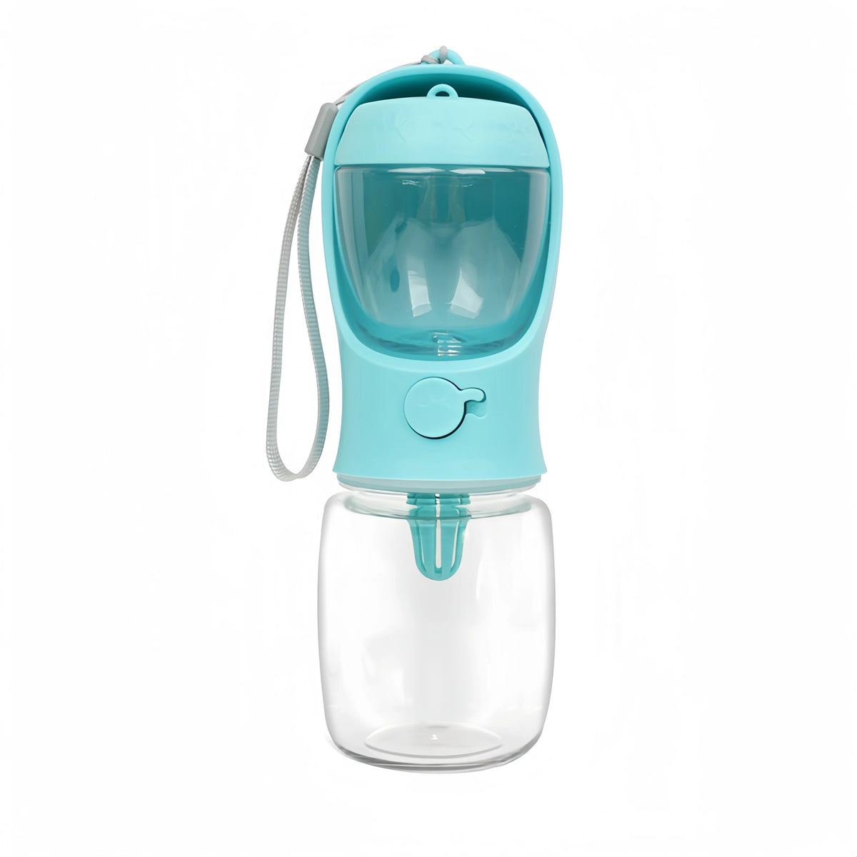2-in-1 Pet Travel Water Bottle with Food Container for Dogs & Cats