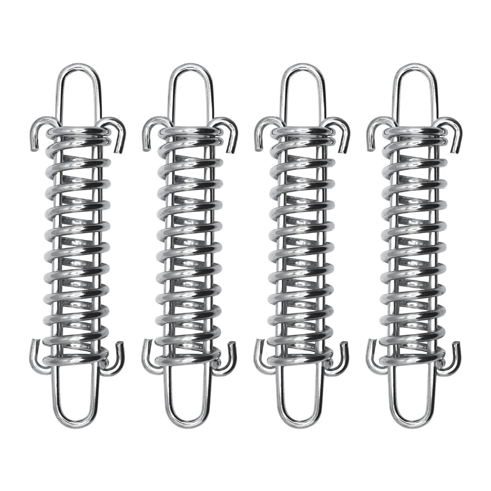 Dog Tie Out Shock Absorber Spring, Galvanized Steel Leash Buffer