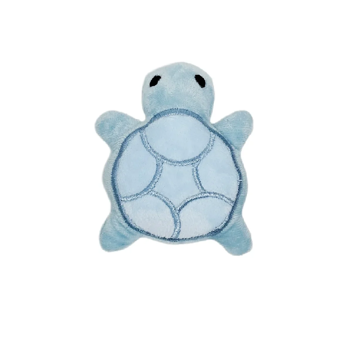 Mini Turtle Plush Squeaky Dog Toy for Puppies & Small Dogs
