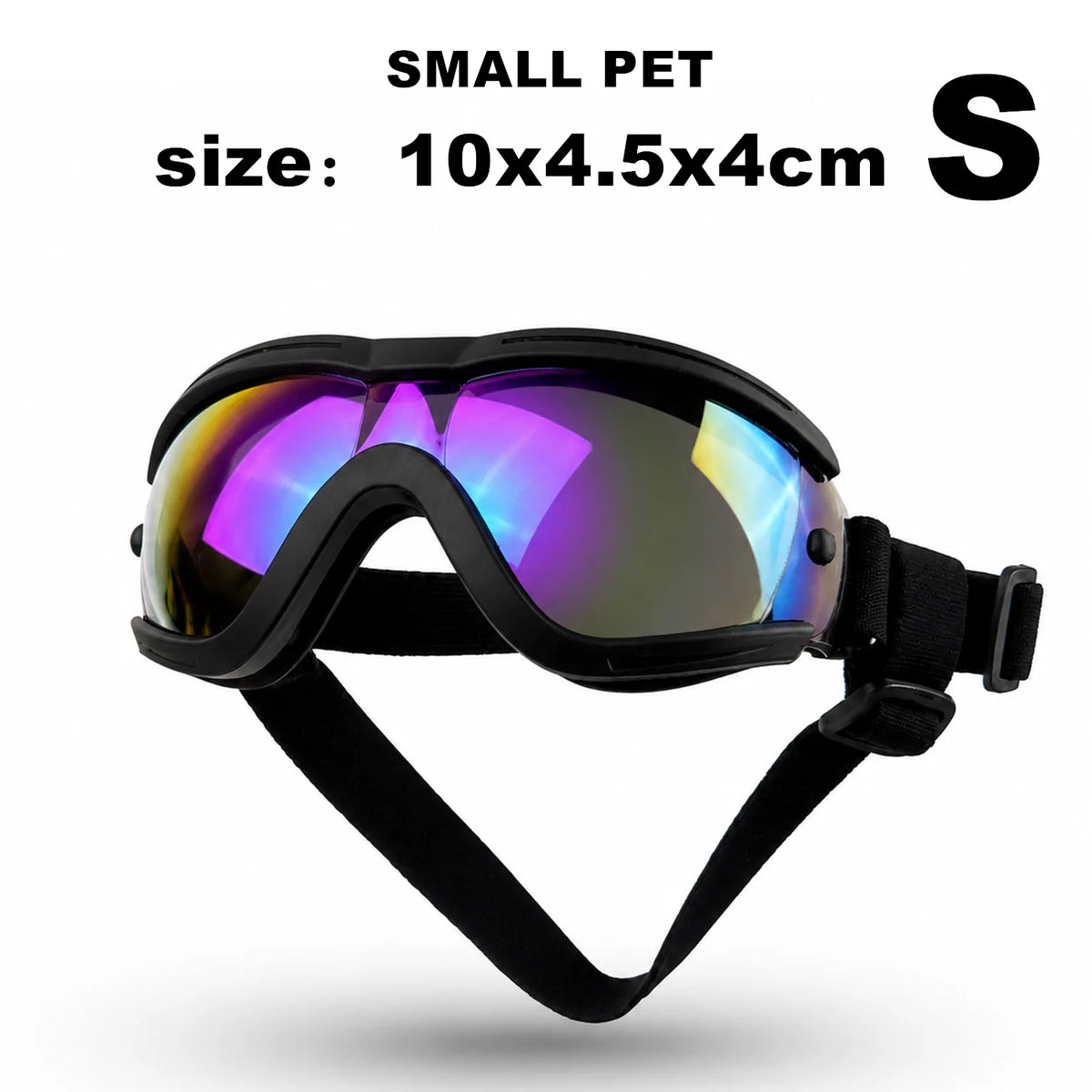 Adjustable Dog Goggles Anti-UV Sun Sunglasses