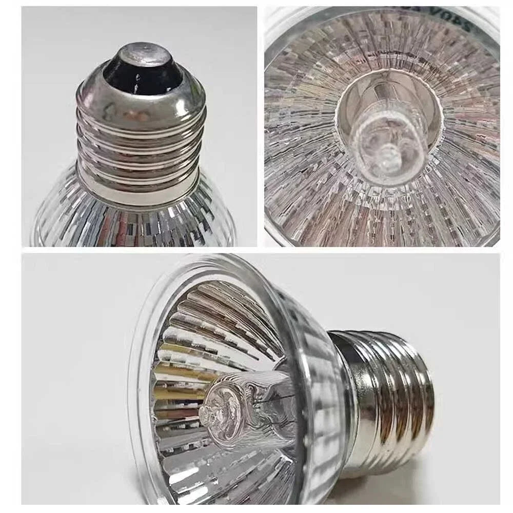 Full Spectrum UVA UVB Reptile Heat Lamp Bulb for Turtles and Snakes