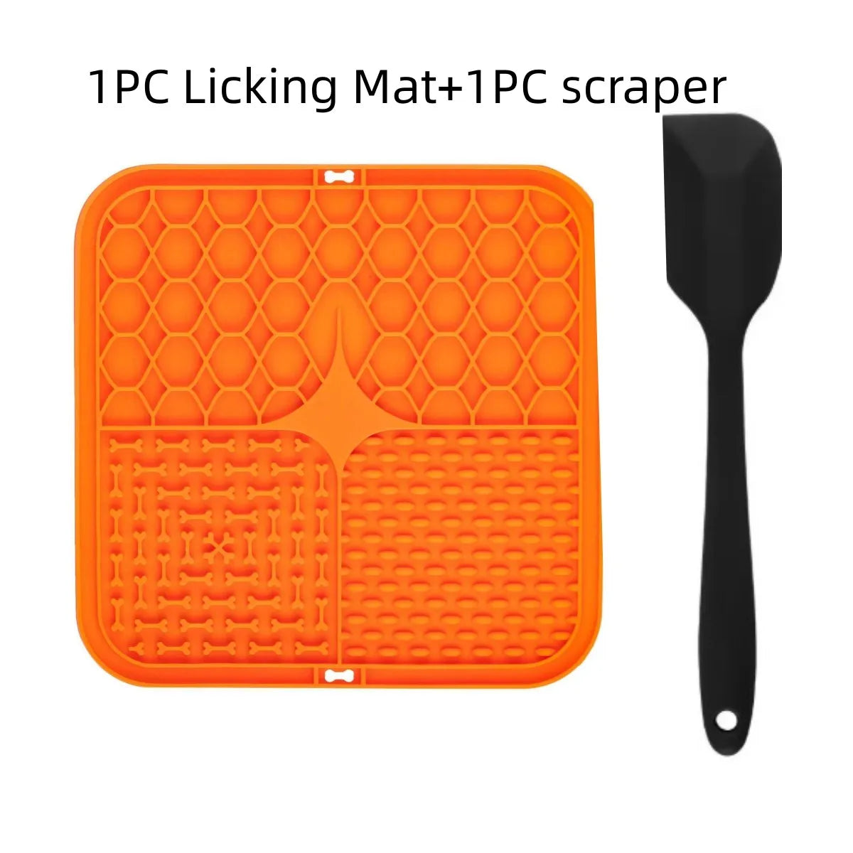 Suction Cup Dog Lick Mat for Bath Time Distraction and Grooming