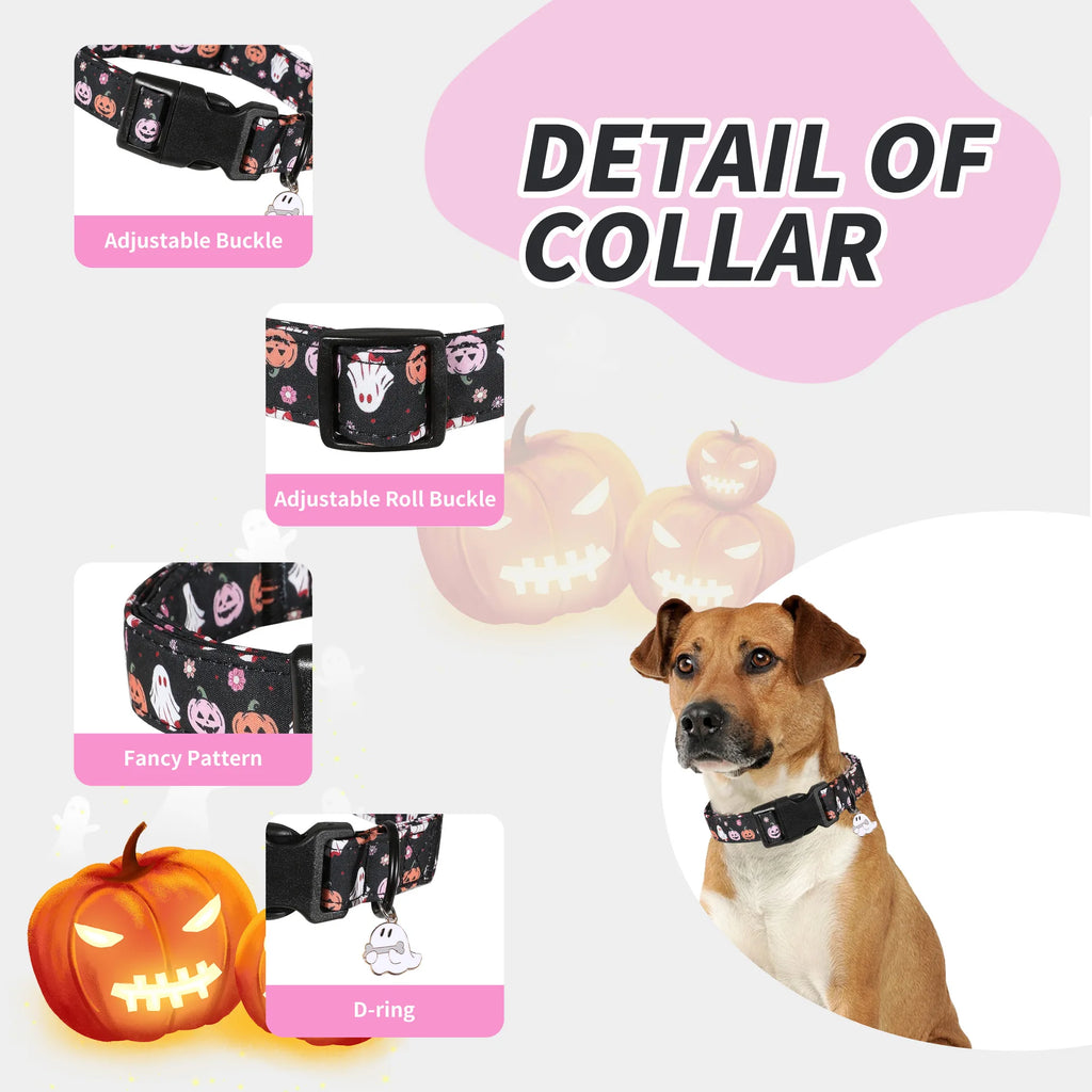 Halloween Pet Neck Ruff Collar, Costume Accessory for Dogs & Cats