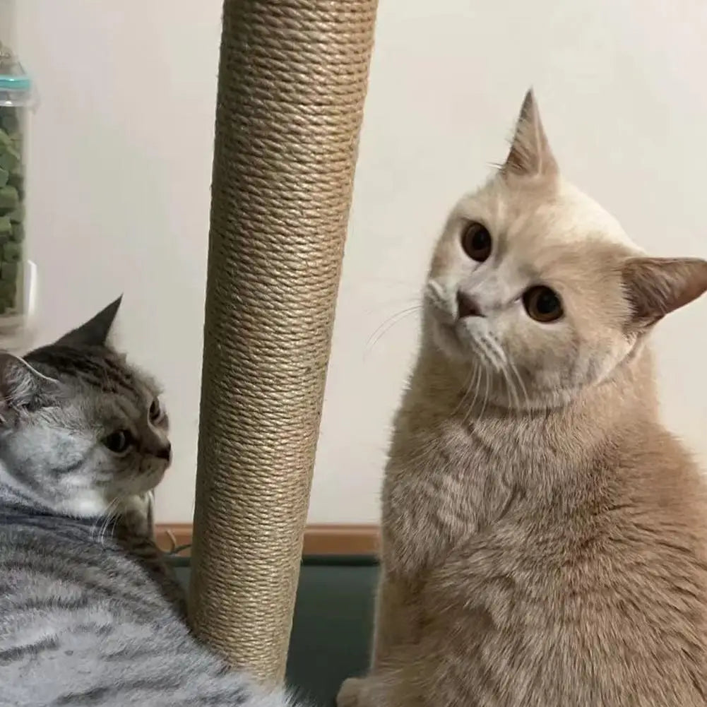 Replaceable Sisal Cat Scratching Post for DIY Cat Trees