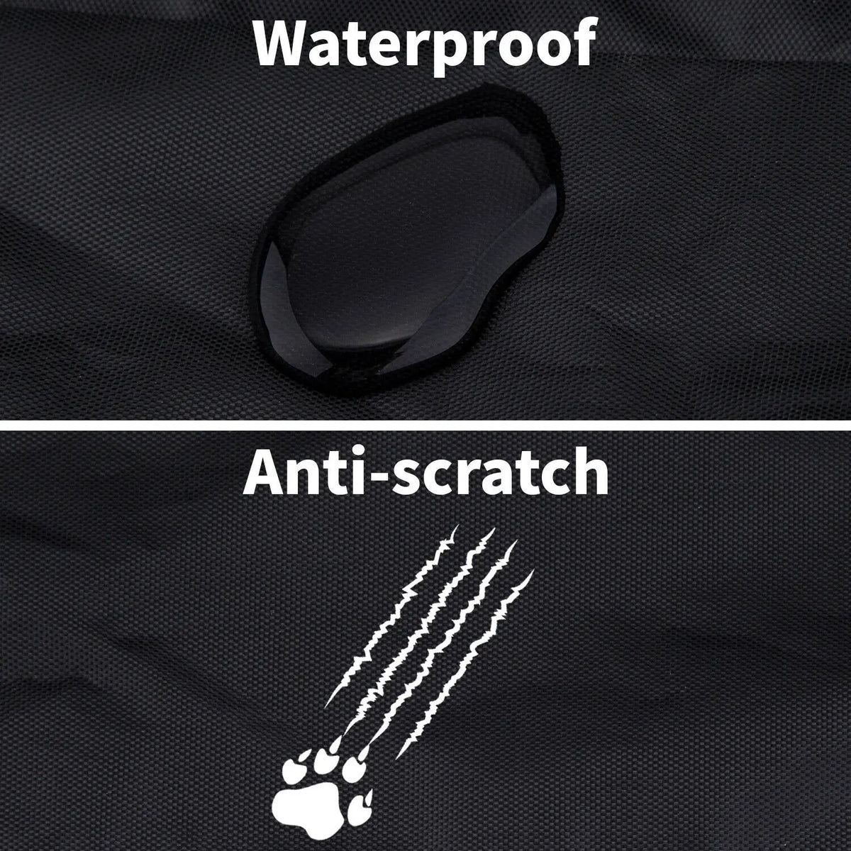 Waterproof Pet Back Seat Cover Protector for Car Travel
