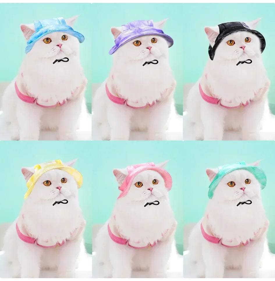 Cowboy Hat for Dogs and Cats with Ear Holes, Party Cap