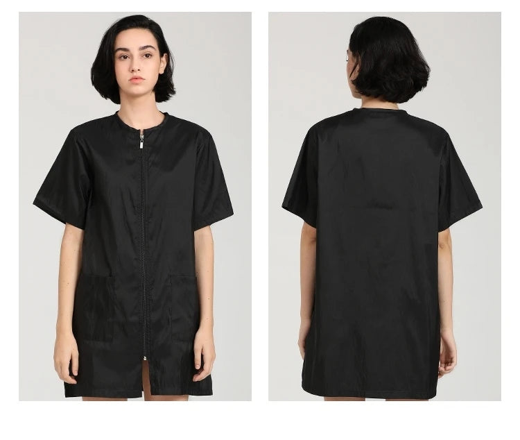 Anti-Hair Pet Grooming Smock, Waterproof Groomer Apron Uniform