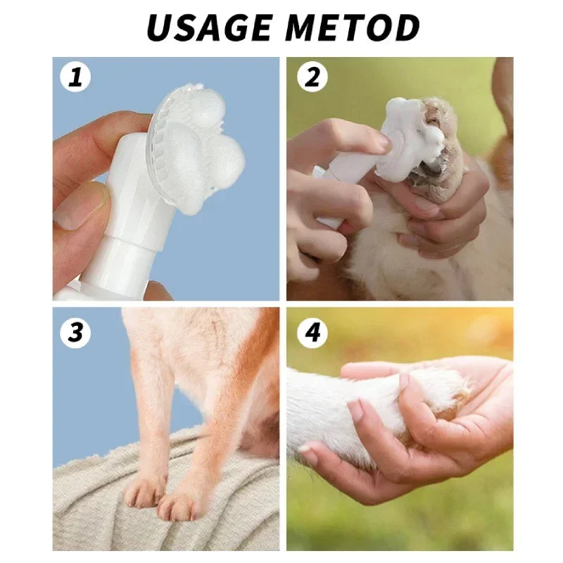 No-Rinse Paw Cleaning Foam for Dogs & Cats, Gentle Foot Wash 150ml