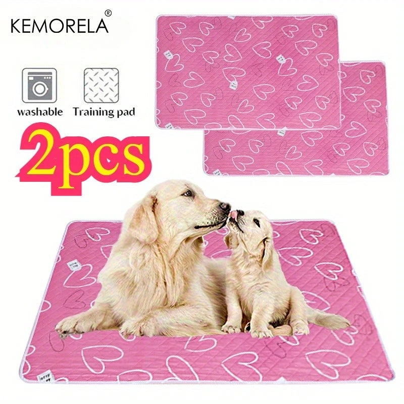 Extra Large Washable Pee Liner 2-Pack for Dogs, Rabbits & Guinea Pigs