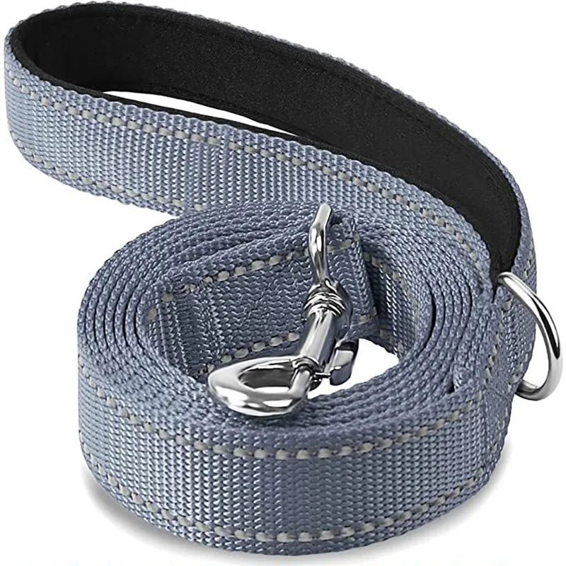 Reflective Night Safety Dog & Cat Harness Leash Walking Training Rope