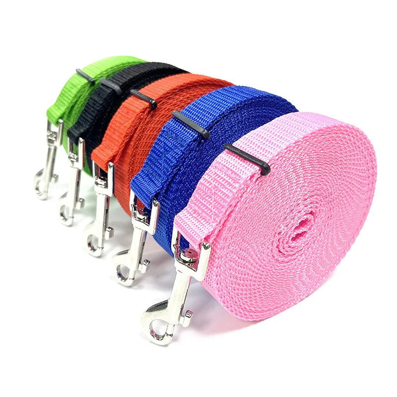 Extra Long Dog Training Leash, Durable Nylon Rope 1.2M to 30M