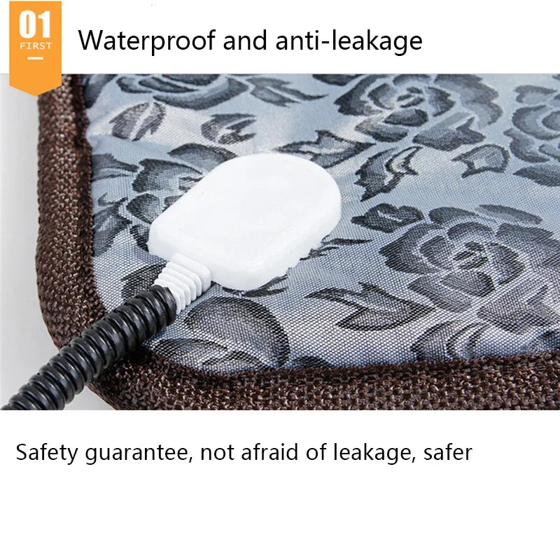 Adjustable Electric Pet Heating Pad, Waterproof Dog & Cat Warming Mat