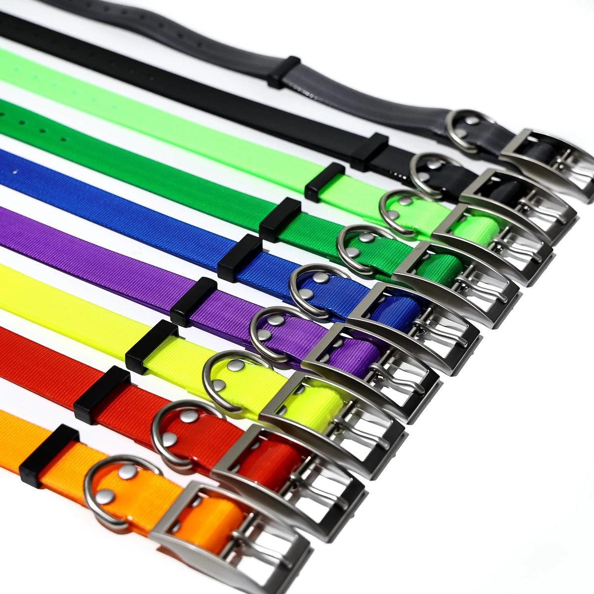 Waterproof TPU Dog Collar, Odor-Proof Adjustable Collar for Large Dogs