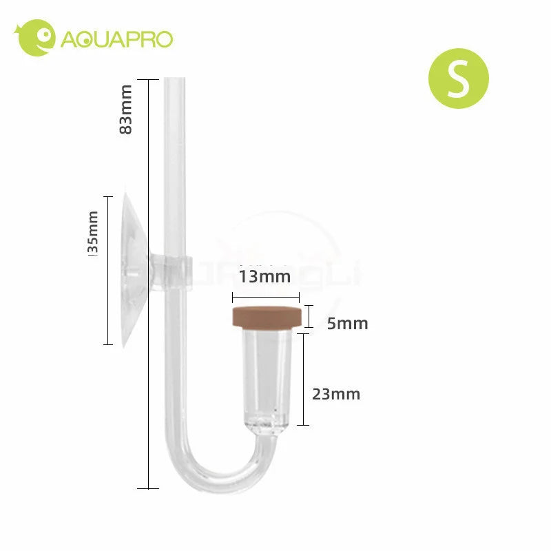 Aquarium CO2 Diffuser with Bubble Counter for Planted Fish Tanks