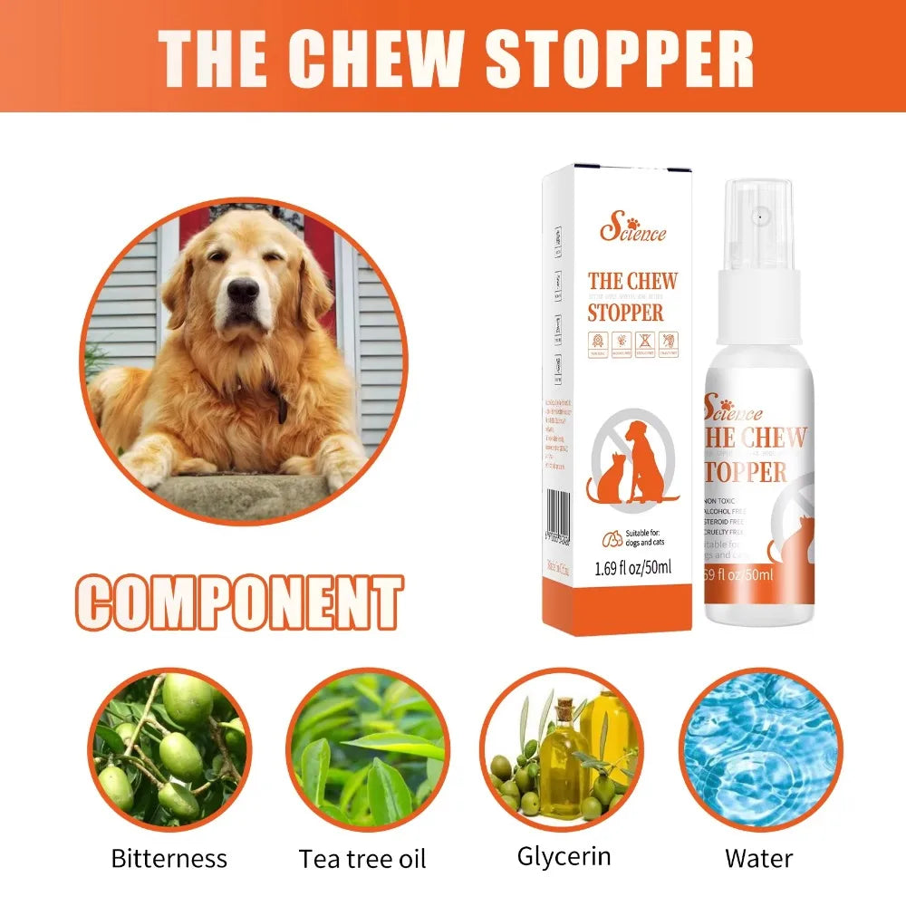 Long-Lasting Pet Cologne Deodorizing Spray for Dogs & Cats, 100ml