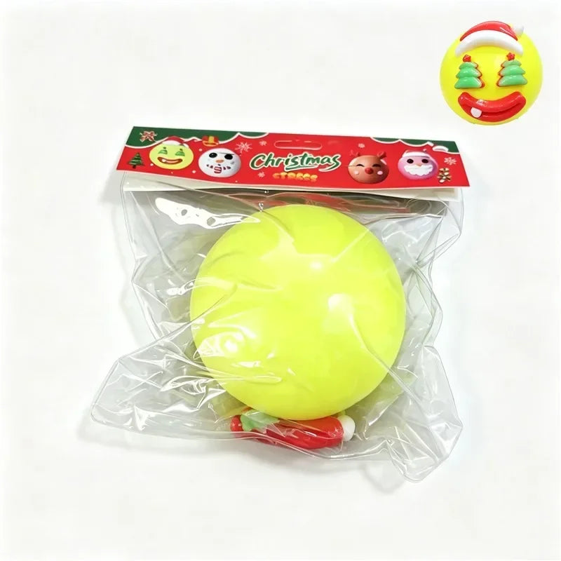 Christmas Limited Edition DIY Ugly Face Dog Squishy Squeeze Ball