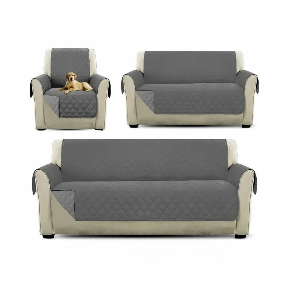 Waterproof Pet Sofa Cover, Reversible Couch Protector for Dogs & Cats
