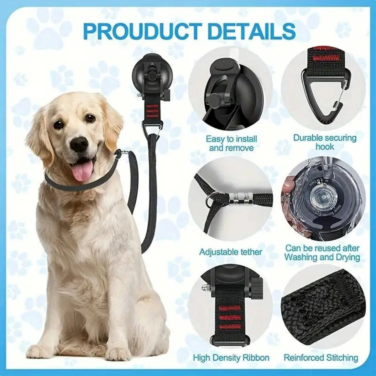 Adjustable Pet Grooming Loop for Bathing and Nail Trims