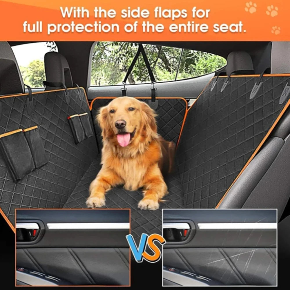 Waterproof Scratch-Resistant Dog Car Seat Hammock Cover