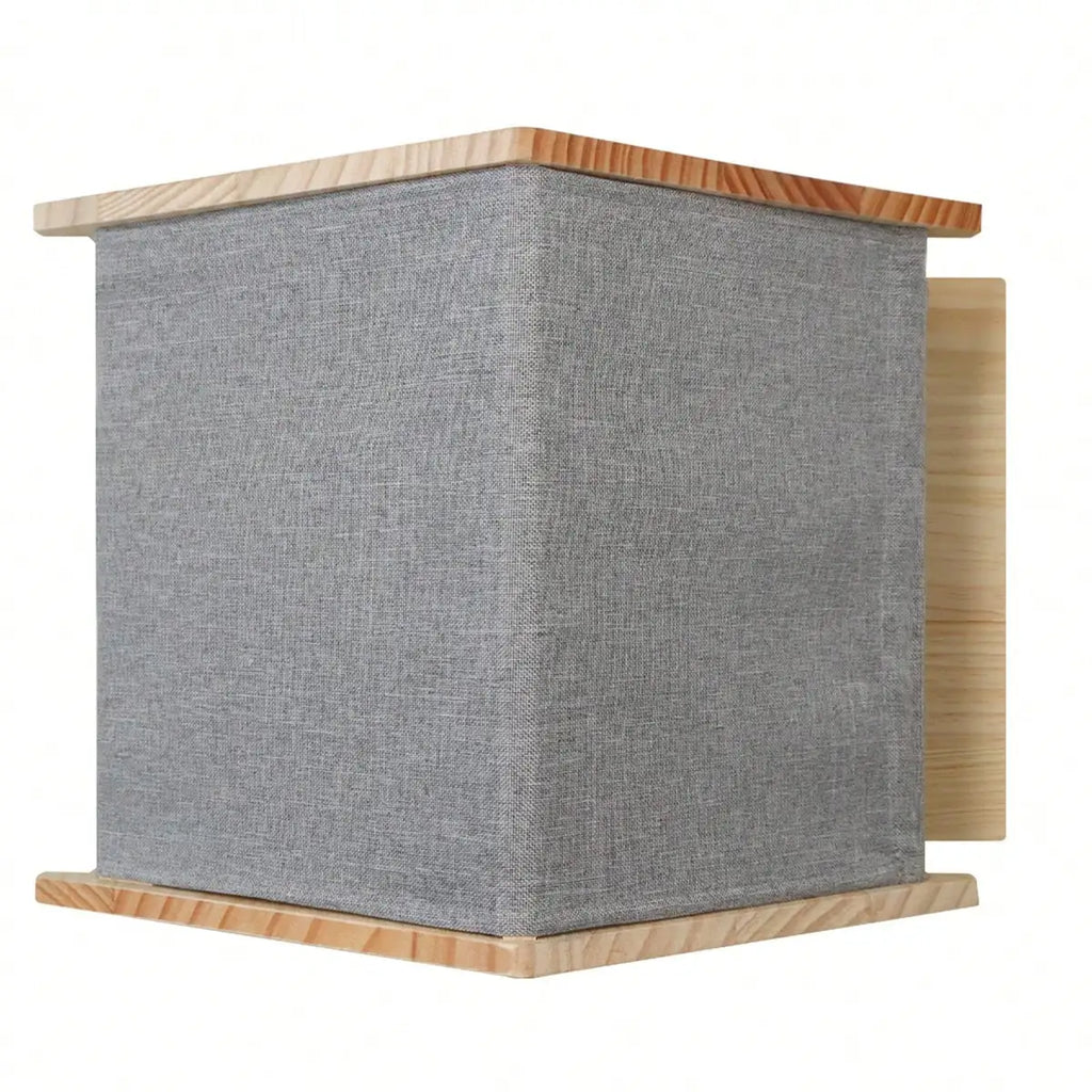 Wall-Mounted Cat Castle House Shelf, Climbing Hideaway Bed for Cats