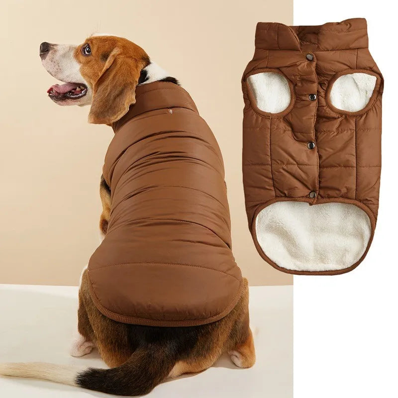 Christmas Winter Dog Coat, Warm Clothes for Small Dogs