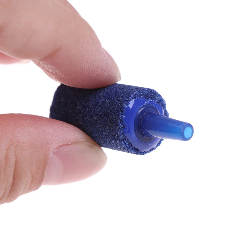 Aquarium Air Stone Cylinder Bubble Diffuser – 5 Pack Fish Tank Aerator