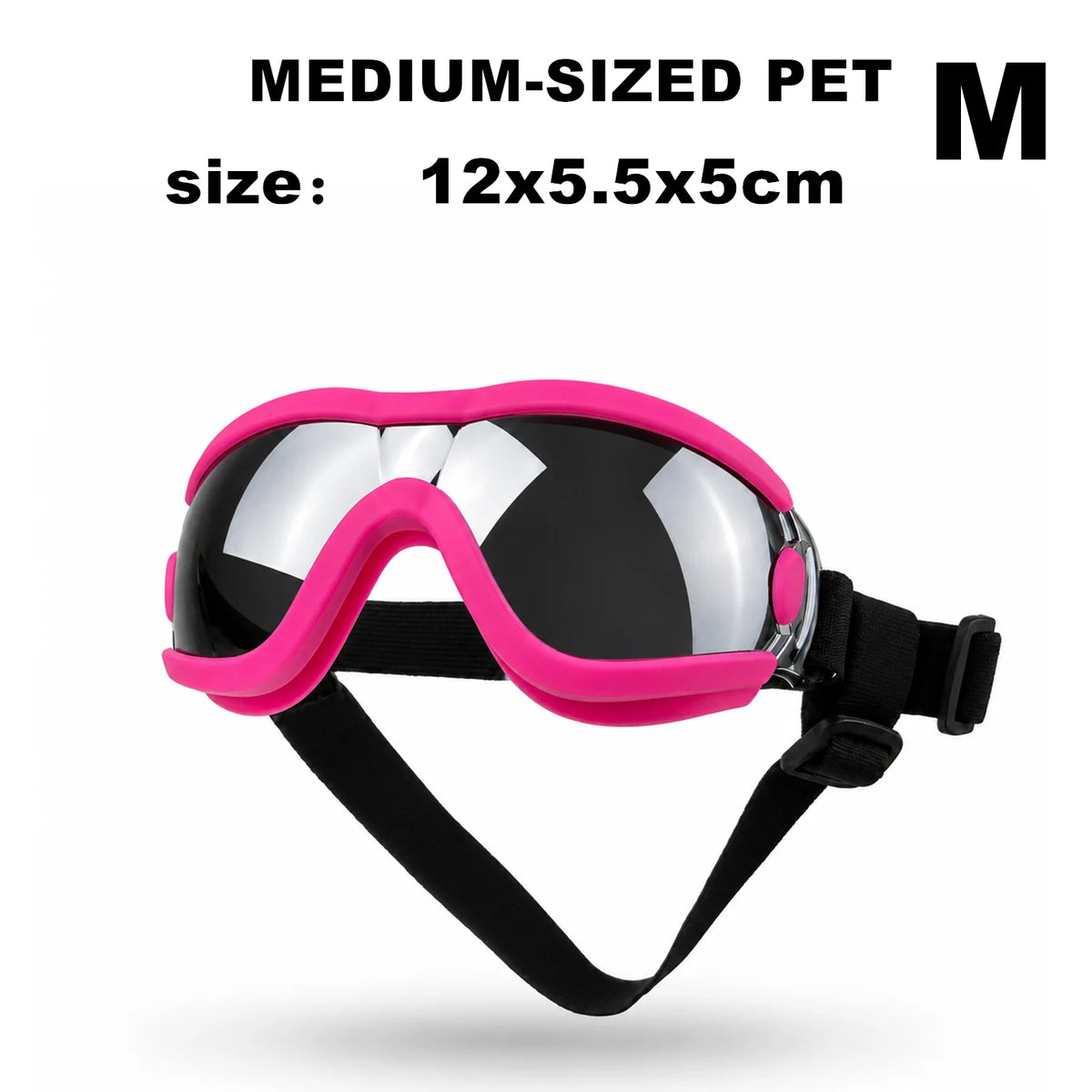 Adjustable Dog Goggles Anti-UV Sun Sunglasses