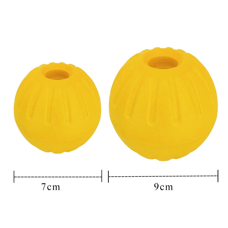 Indestructible Rubber Dog Ball – 7cm/9cm Chew & Fetch Toy