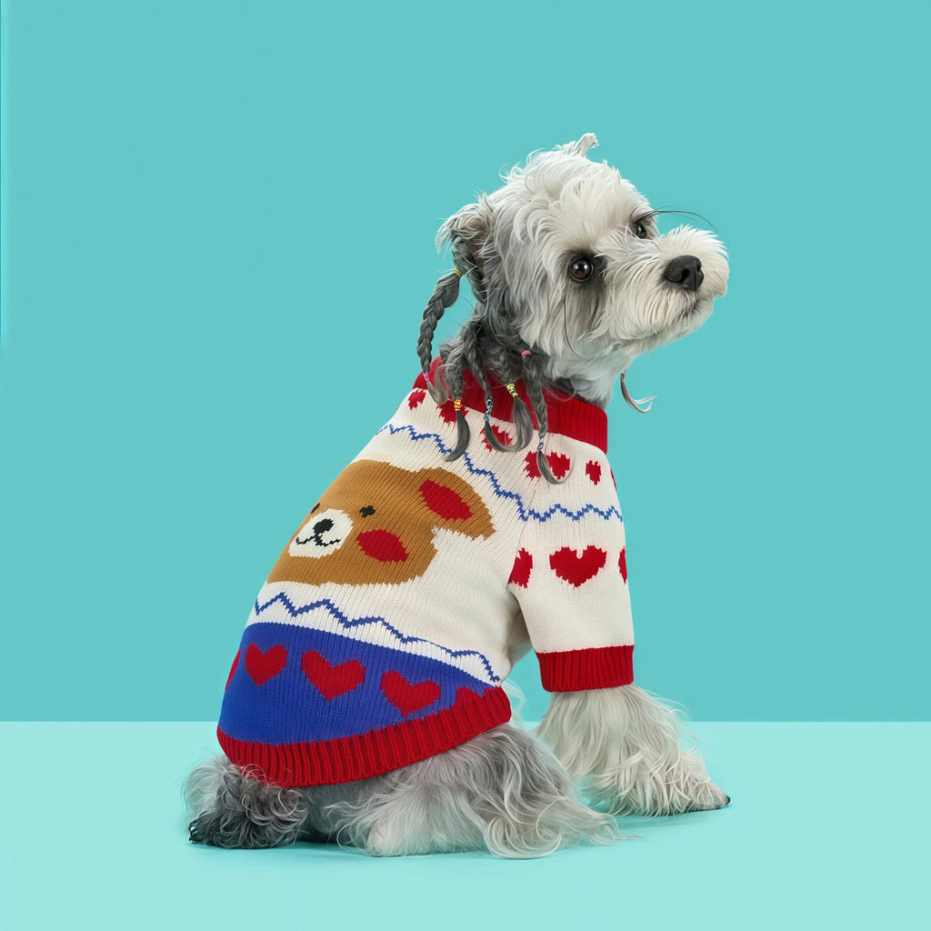 Warm Fall & Winter Pet Sweater for Small and Medium Dogs