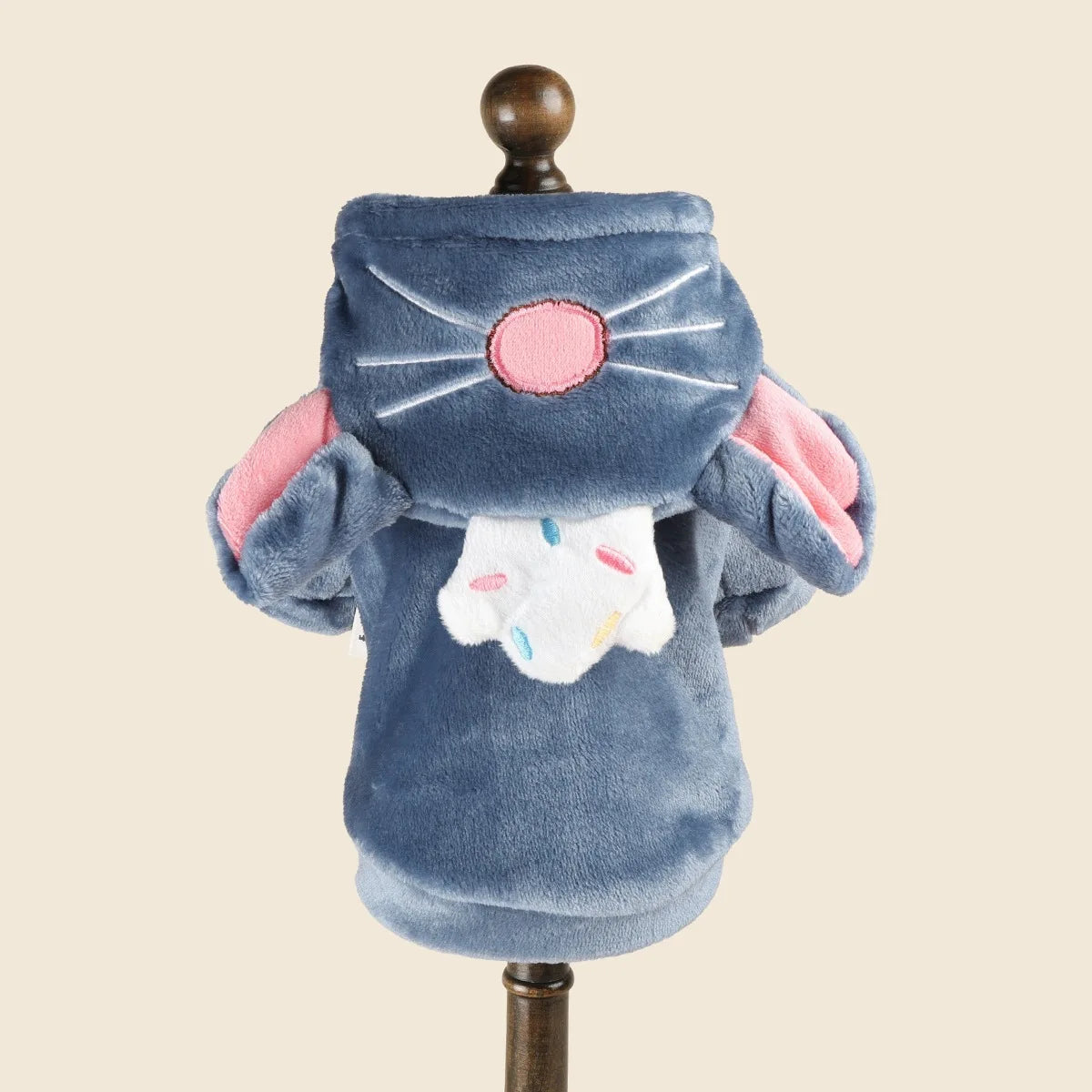 Funny Halloween Fleece Cosplay Costume for Small Dogs