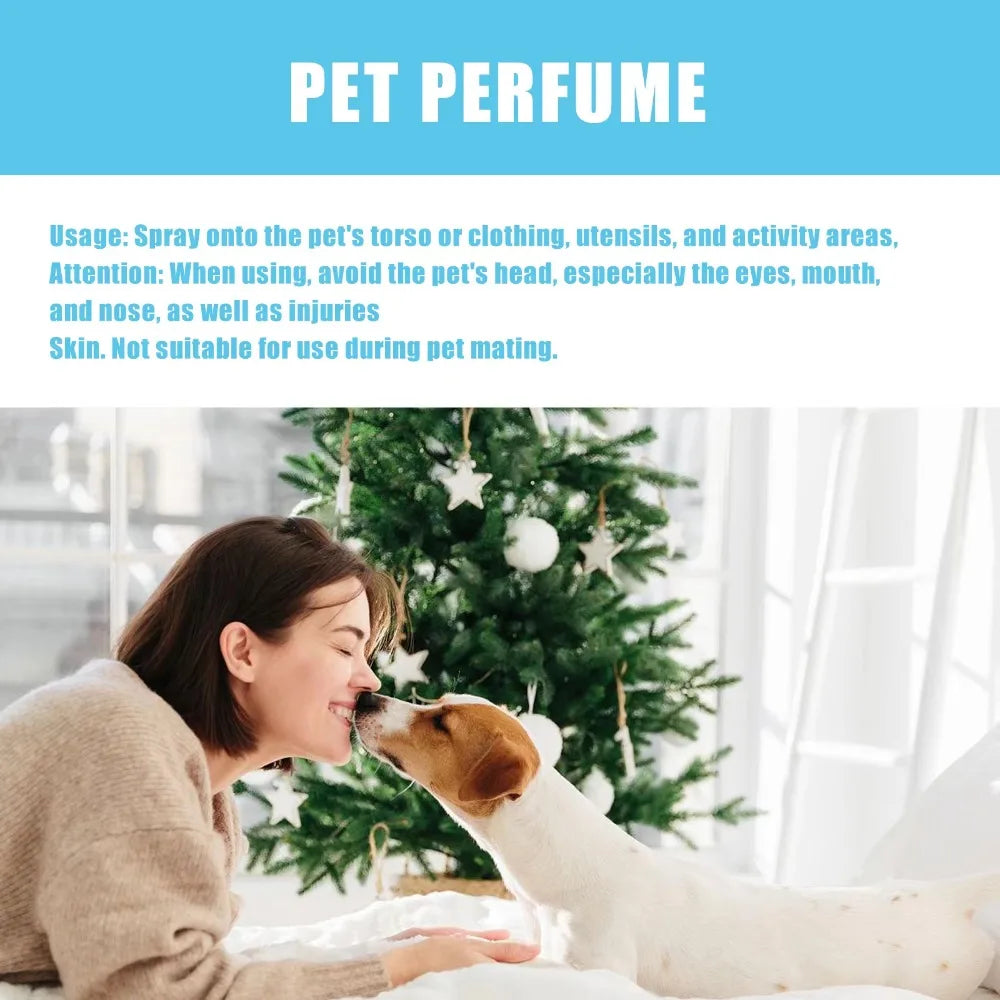 Long-Lasting Pet Cologne Deodorizing Spray for Dogs & Cats, 100ml