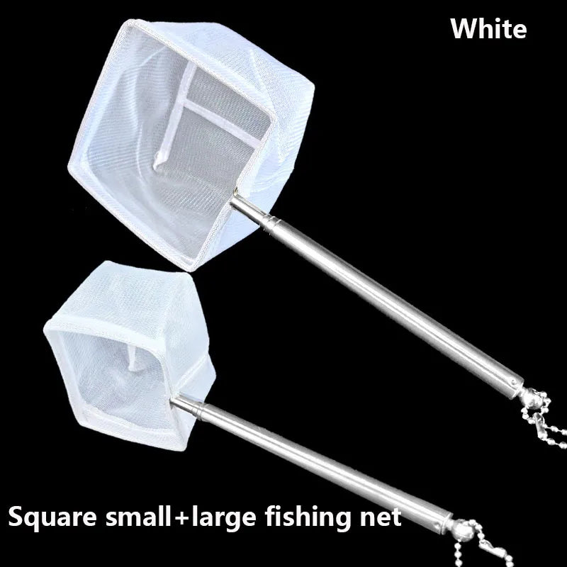 Fine Mesh Aquarium Fish Net for Small Fish and Shrimp, Easy Catch