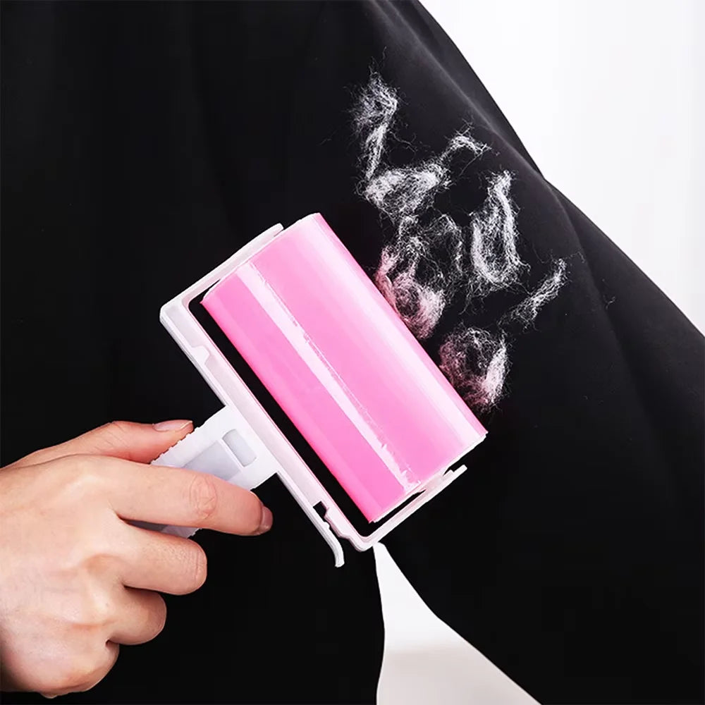 Reusable Washable Sticky Lint Roller for Pet Hair, Clothes & Couch