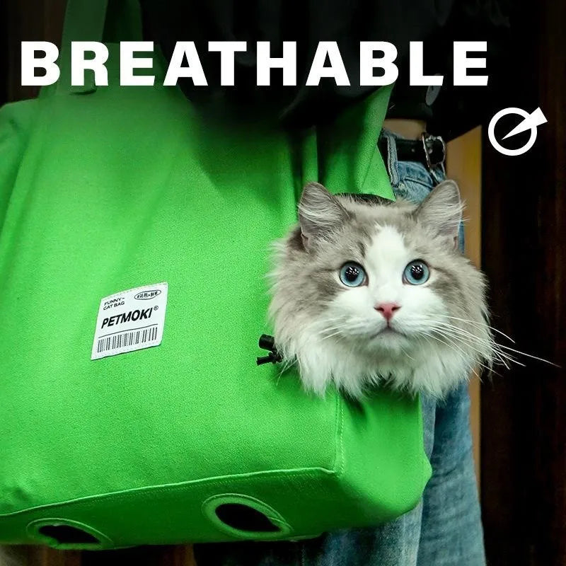 Pet Carrier Shoulder Sling Bag for Small Dogs & Cats on the Go