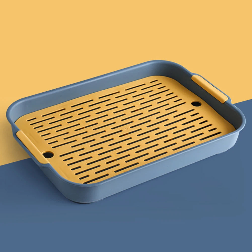 Corner Rabbit Litter Box, Small Pet Toilet Tray for Bunnies & Ferrets