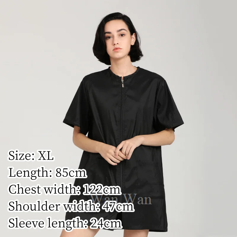 Anti-Hair Pet Grooming Smock, Waterproof Groomer Apron Uniform