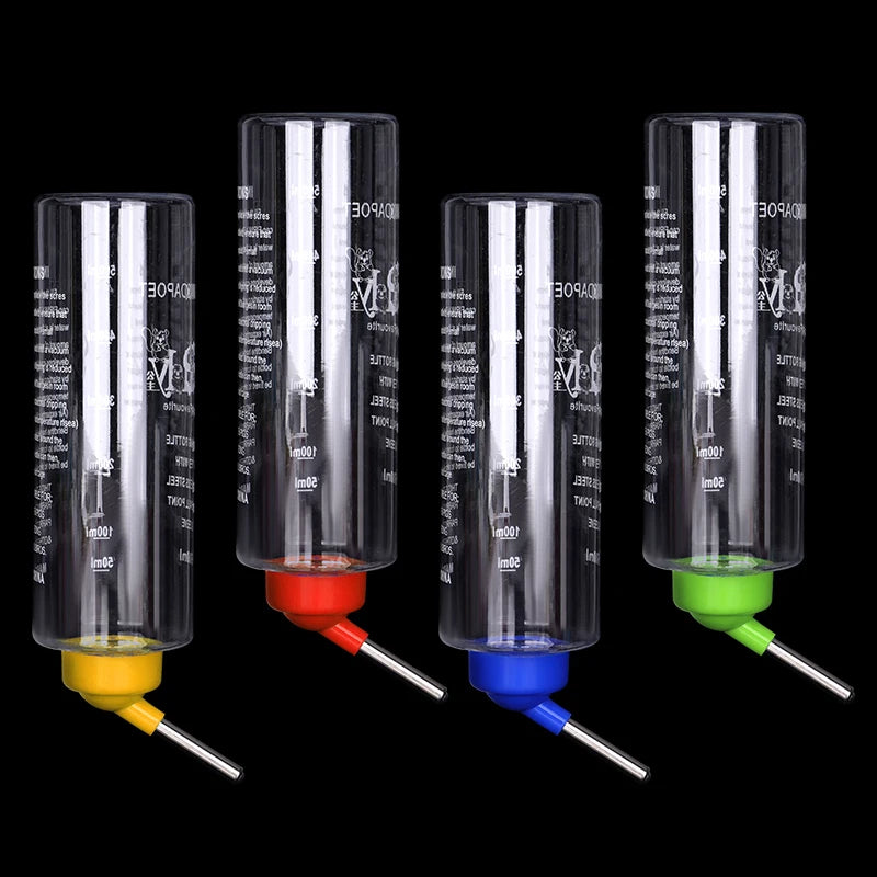 500ml Hanging Water Bottle Dispenser for Rabbits and Hamsters