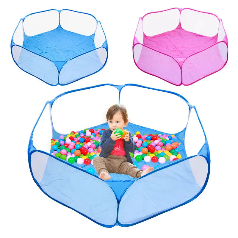 Foldable Clear Small Pet Playpen for Rabbits, Guinea Pigs & Hamsters