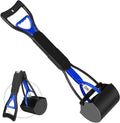 Long-Handle Foldable Dog Pooper Scooper with Jaw Clamp Pickup
