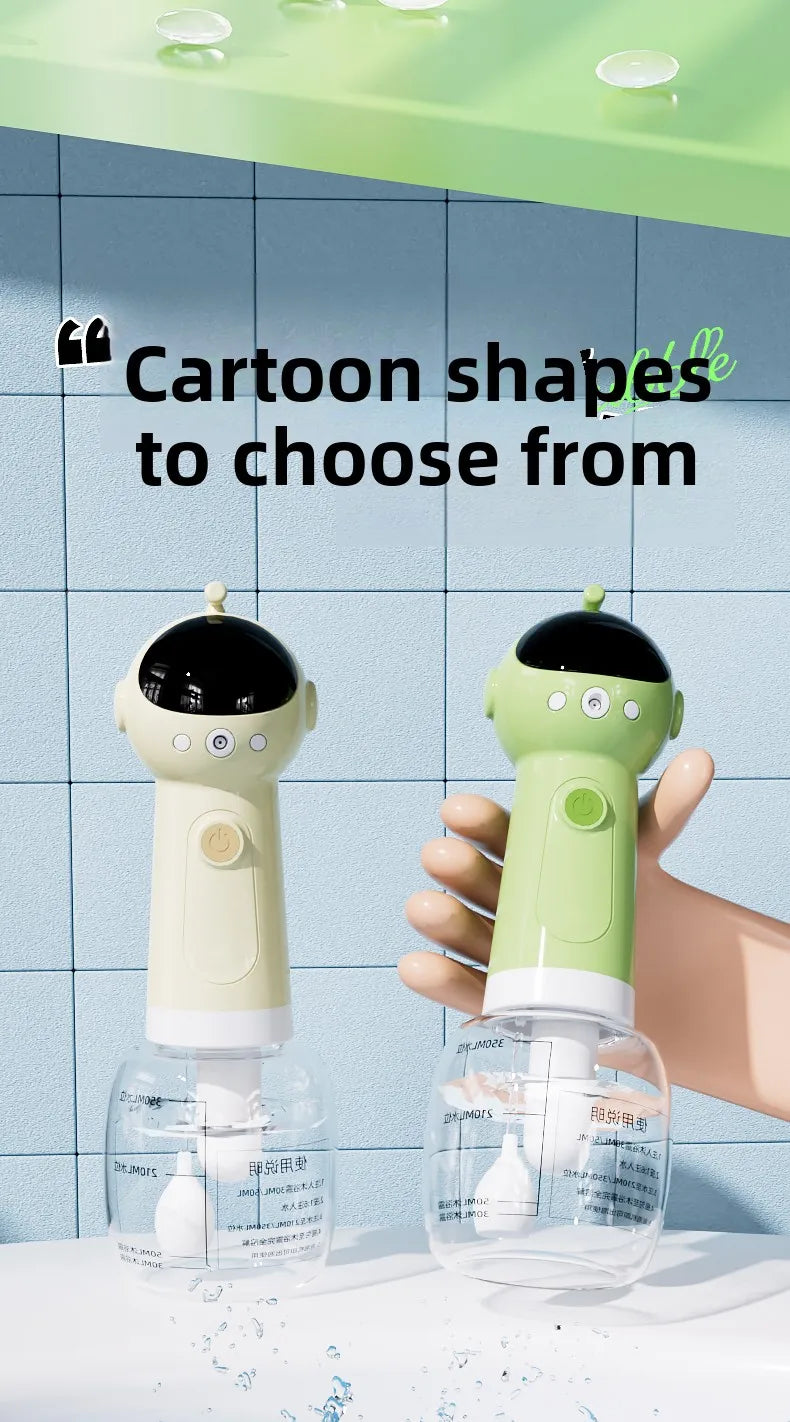 Electric Pet Bath Foam Maker, Dog Cat Shampoo Dilution Bottle