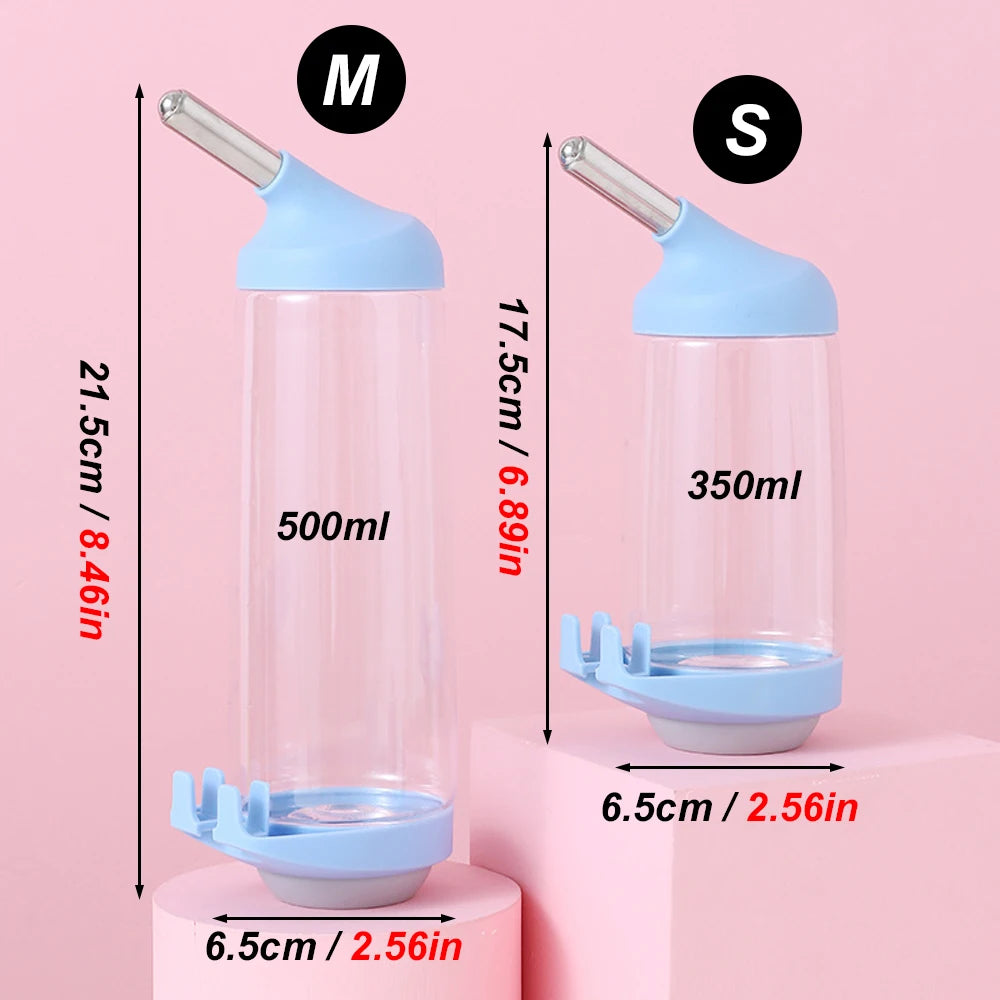 Leak-Proof Hanging Water Bottle for Hamsters, Rabbits and Guinea Pigs