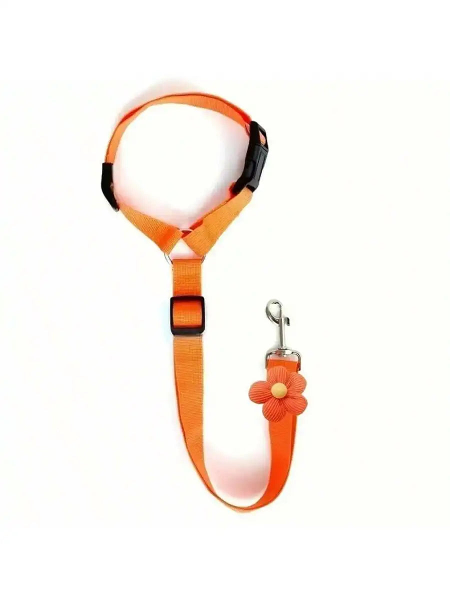 Adjustable Dog Car Seat Belt Tether for Safe Vehicle Travel