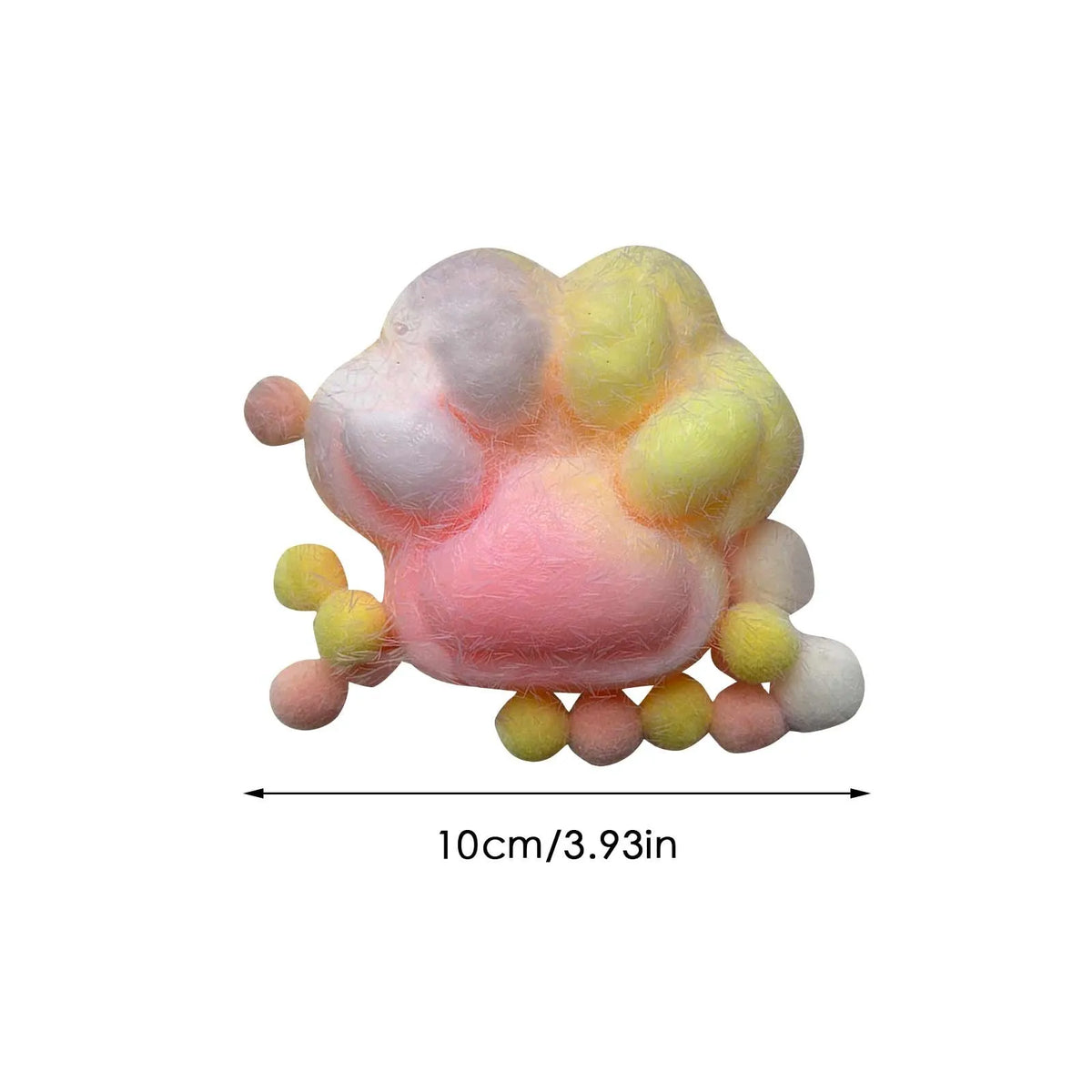 Christmas Cat Paw Squishy Toy, Stress Relief Holiday Gift