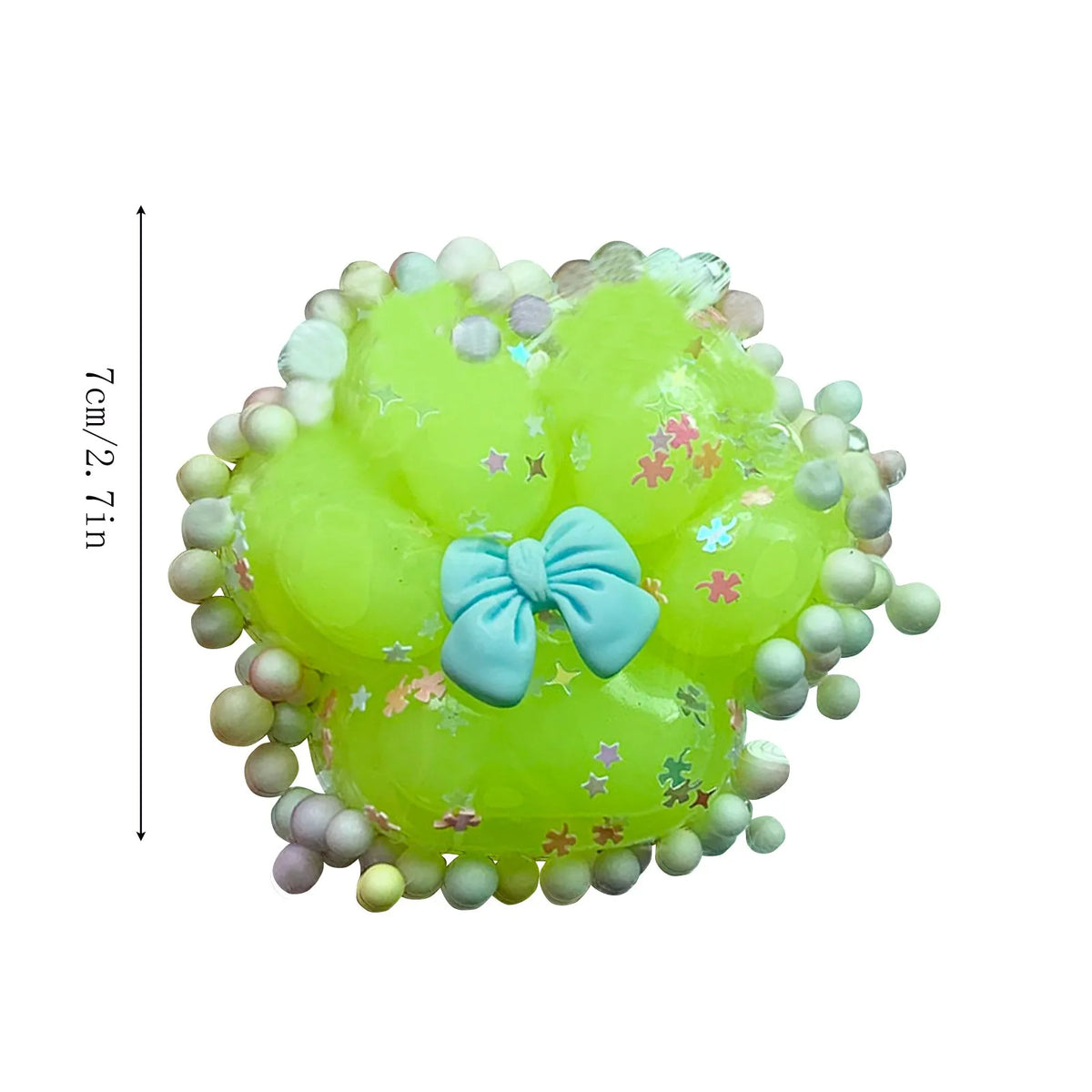 Christmas Cat Paw Squishy Toy, Stress Relief Holiday Gift